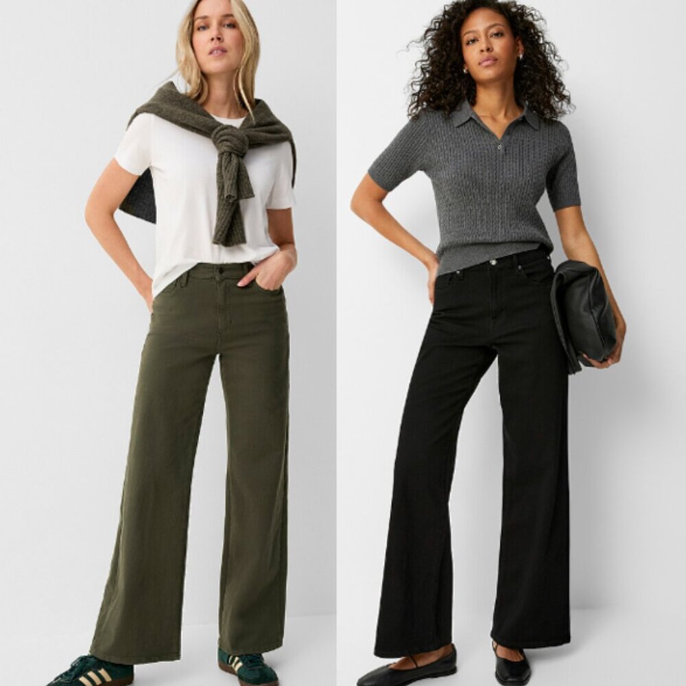 Yoga Jeans (Simons) - 2/26 Wide leg, high rise